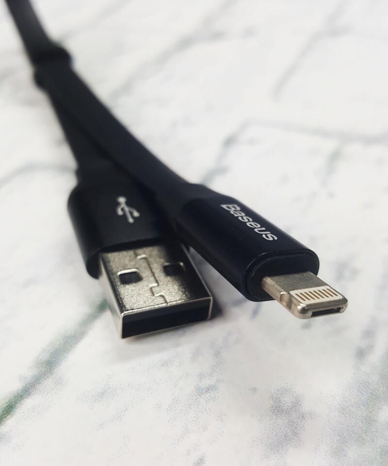 Кабель Baseus Portable 2в1 Lightning/Micro чорний-1