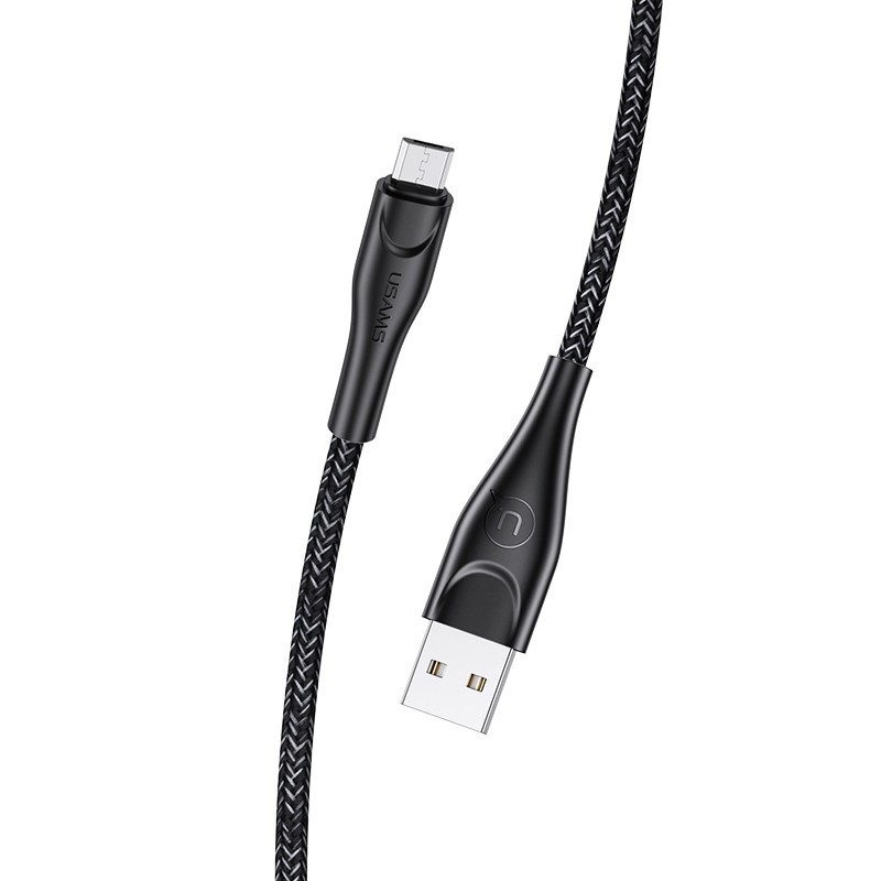 Кабель Usams US-SJ399 U41 Micro 3m (Чорний)-1