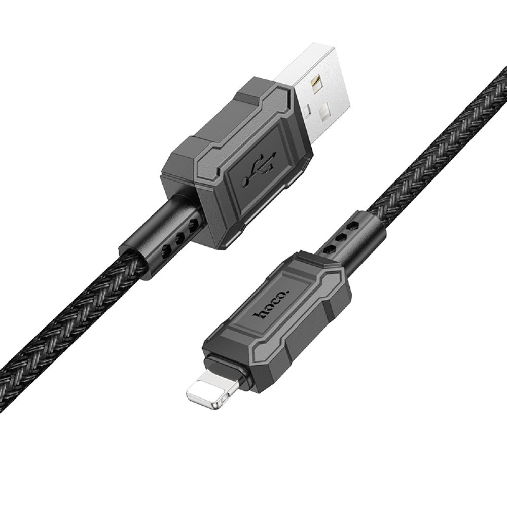 Кабель Lightning Hoco X94 Leader (Чорний)-1