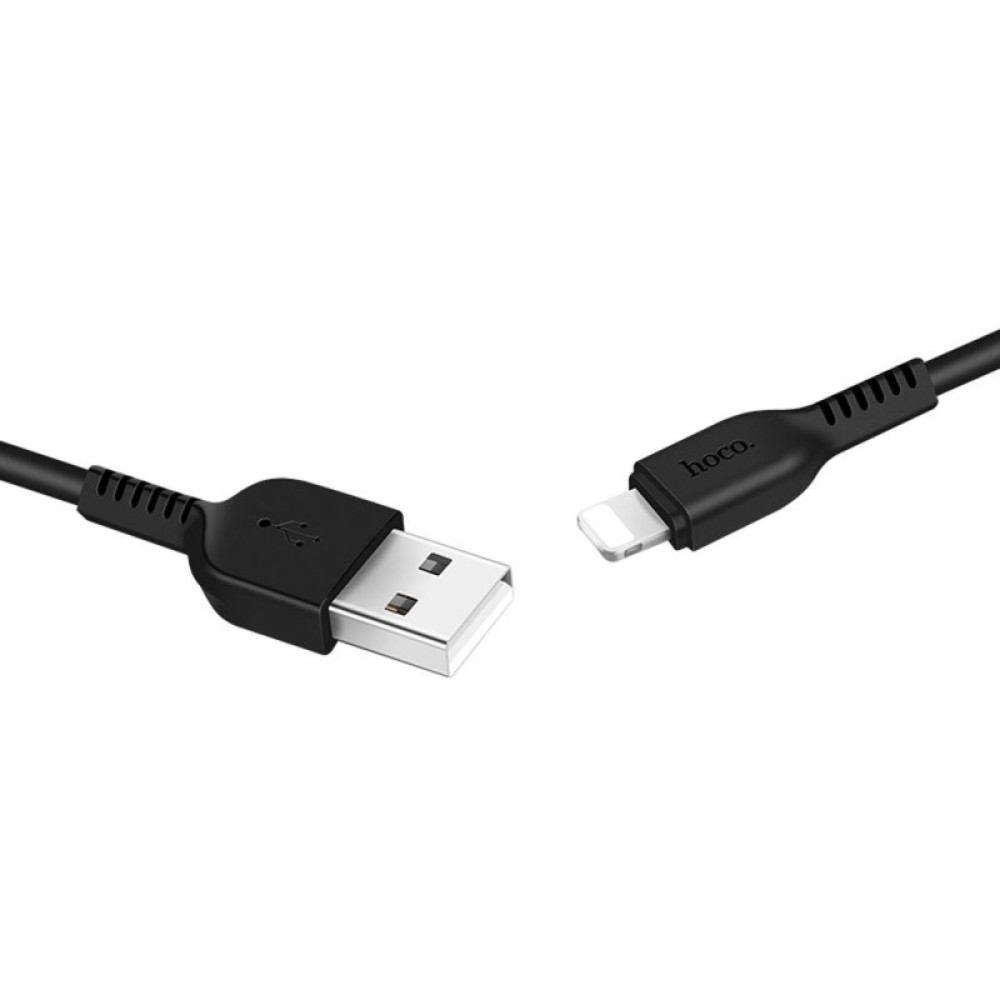 USB cable HOCO X20 Lightning (2m) чорний-1