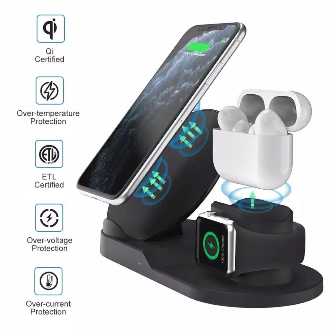 Зарядний пристрій 3in1 AP2507 для iPhone/Apple Watch/AirPods-2