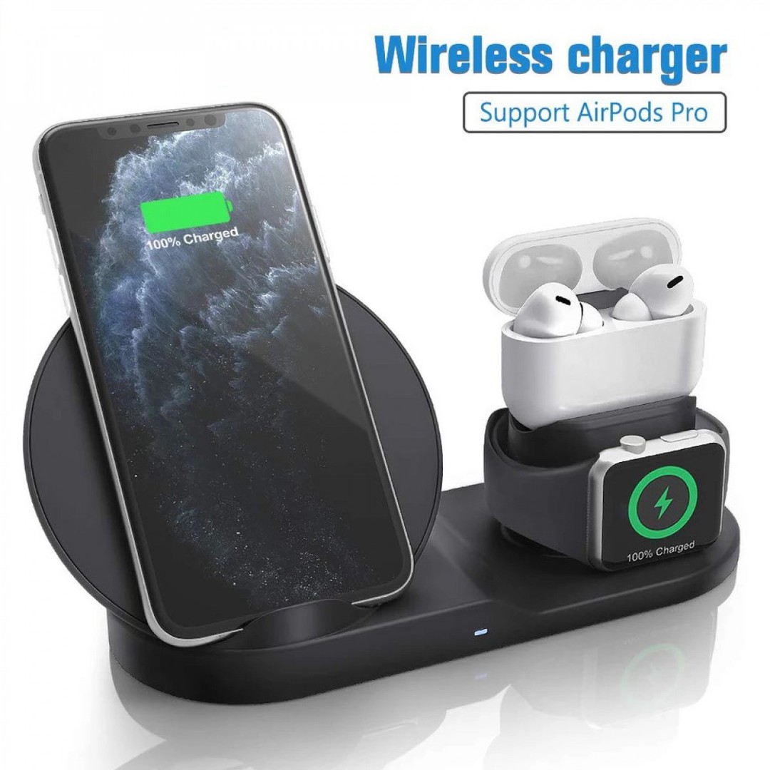 Зарядний пристрій 3in1 AP2507 для iPhone/Apple Watch/AirPods-0