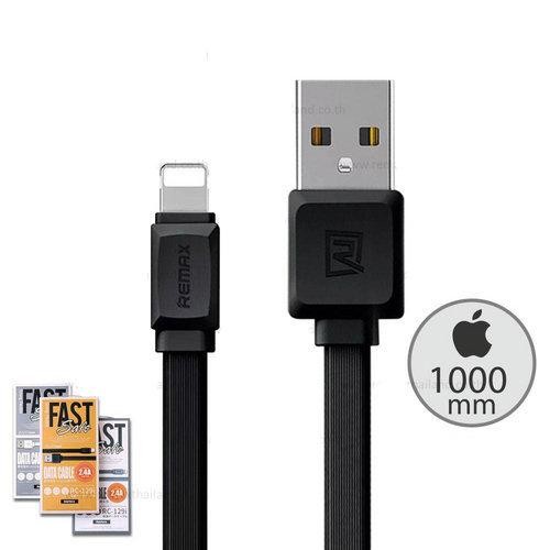 USB-кабель Remax Fast Data Pro RC-129i Lightning Black-0