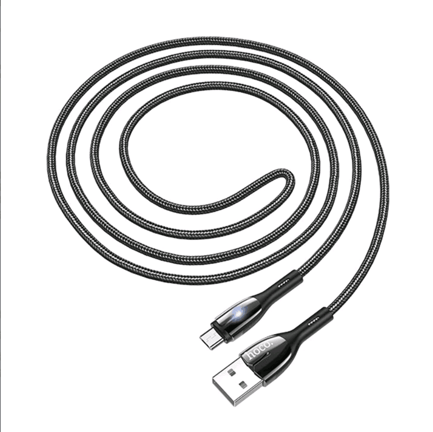 Кабель HOCO U89 Micro (1,2m) чорний-0
