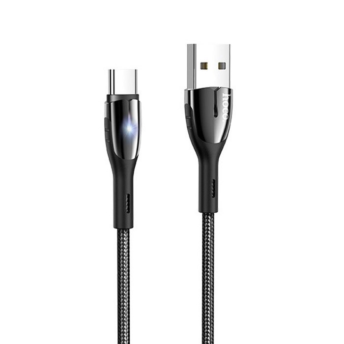 Кабель HOCO U89 Type-C (1.2m) чорний-0