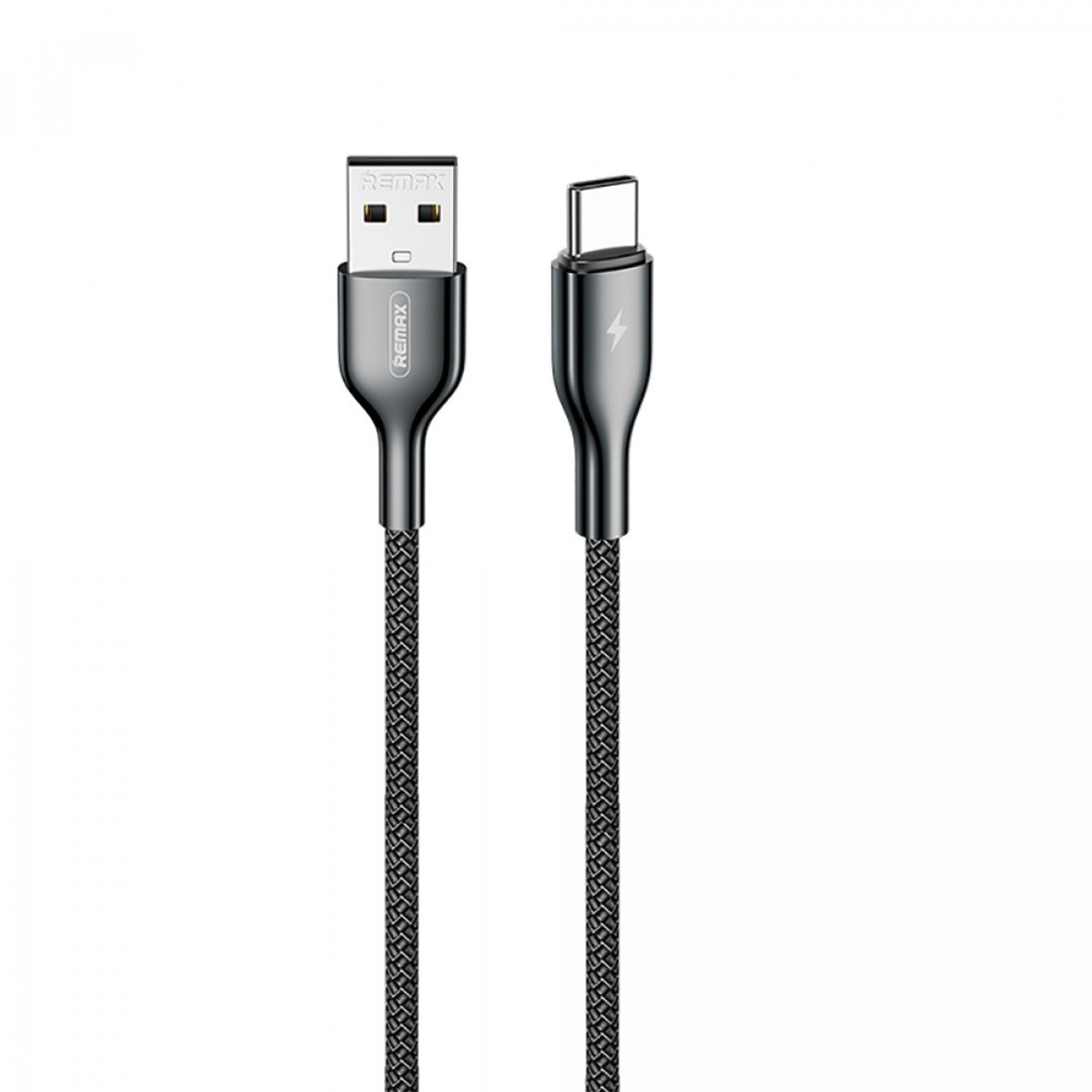 Кабель USB Remax  (RC-092a)Type-C чорний-0