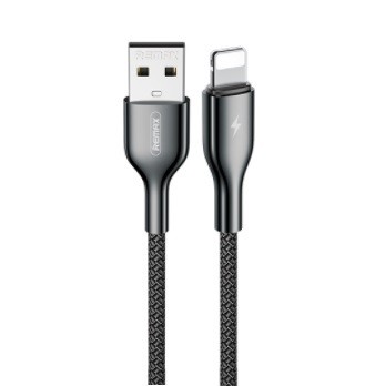 Кабель USB Remax (RC-092i) Lightning чорний-0