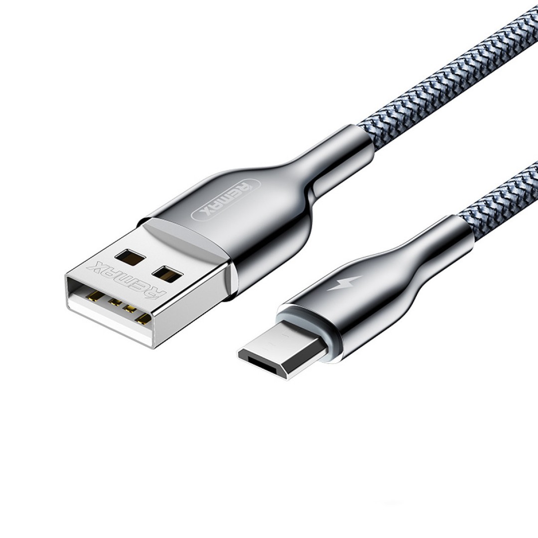 Кабель USB Remax  (RC-092m) Micro сірий-0