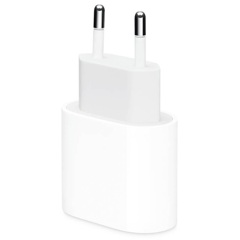 Адаптер мережевий для Apple 20W Type-C Power Adapter (AAA) білий-1
