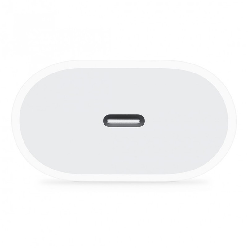 Адаптер мережевий для Apple 20W Type-C Power Adapter (AAA) білий-2