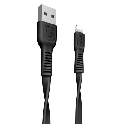 Кабель Baseus Tough Series Lightning 2.0A (1m) (black)-0