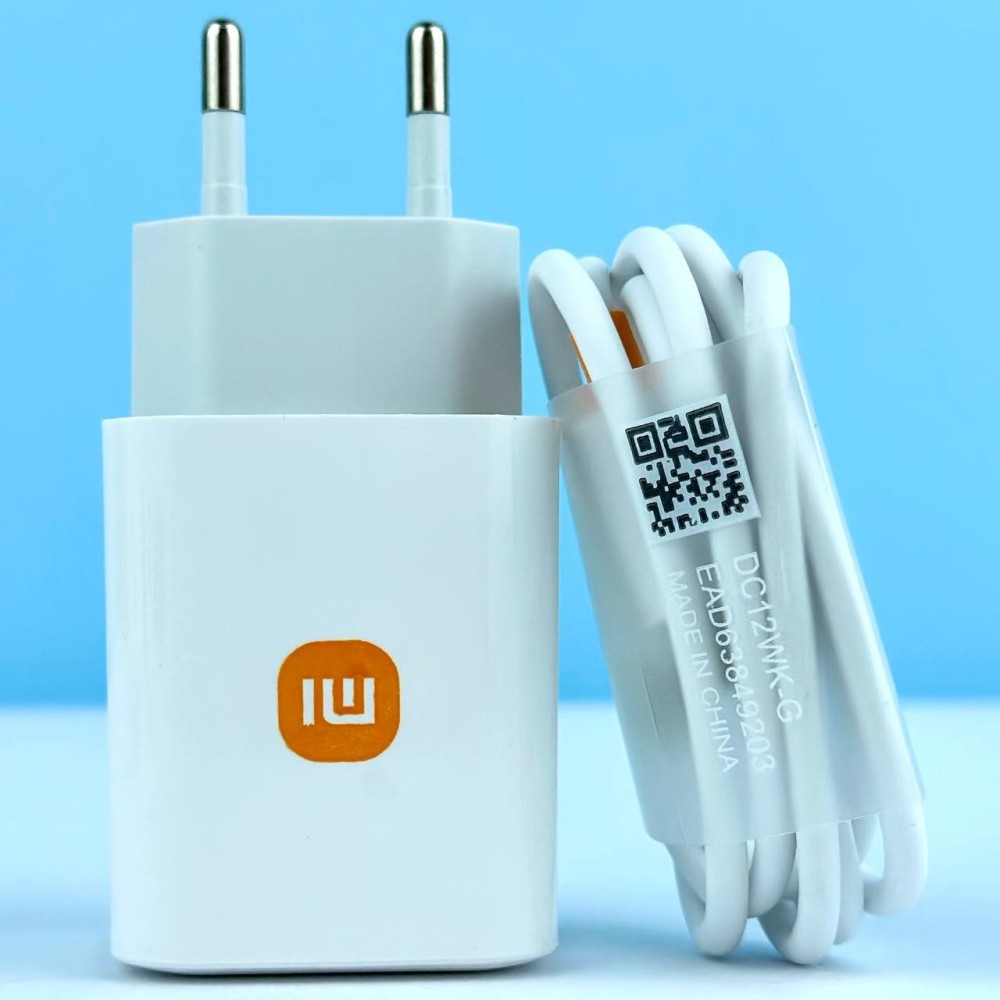 Зарядний пристрій  Xiaomi Mi 67W 2 in1  USB-C & data cadel Type-C to Type-C (Білий)-1