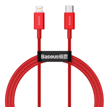 Кабель Baseus Superioi Series TYPE-C to Lightning 20W (Red)-0