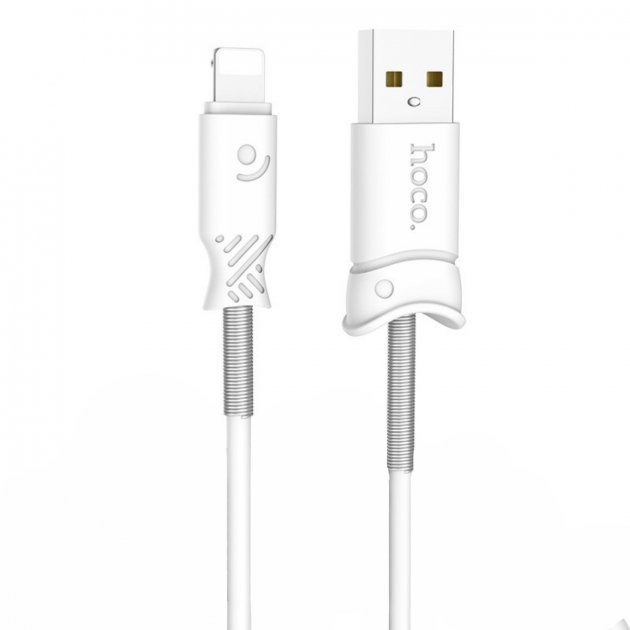 Кабель Hoco X24  Lightning (White)-0