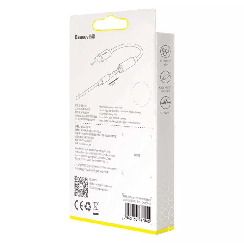 Adapter BASEUS L54 USB C To 3.5mm-1