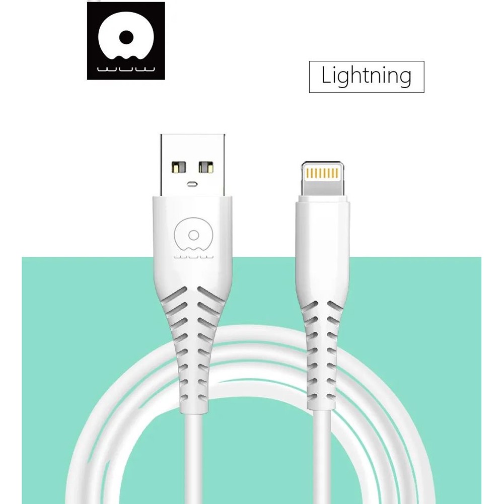 Кабель Lightning  WUW X152 1m (Білий)-0