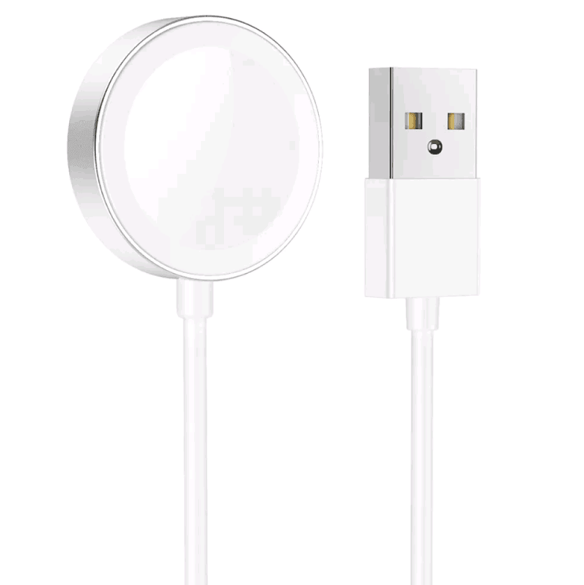 Зарядний пристрій  для iWatch USB (white)-1
