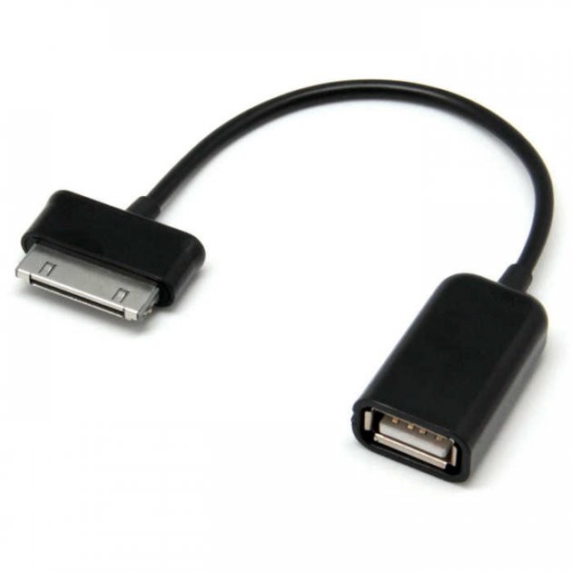 OTG Adapter Samsung Tab P1000 0.1m Black-0