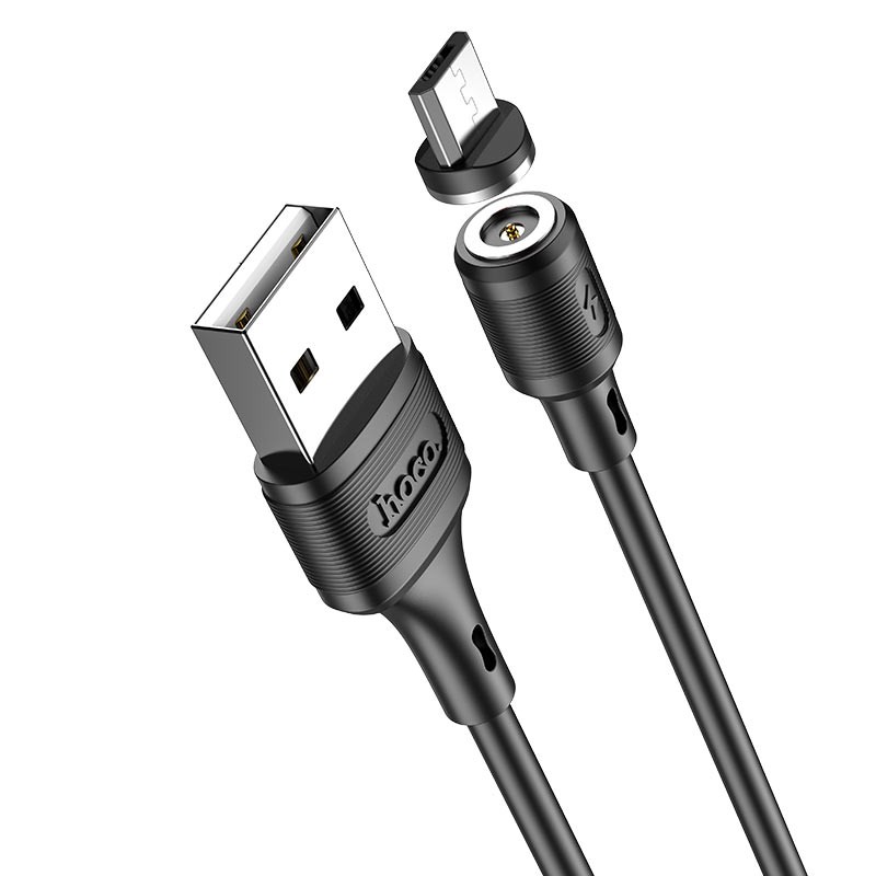 Magnet cable HOCO X52 Micro (1m) (Чорний)-1