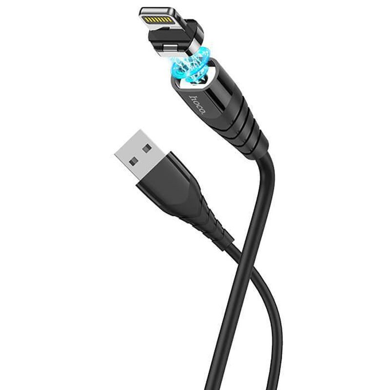 Magnet cable HOCO X63 Lightning (1m) (Чорний)-1