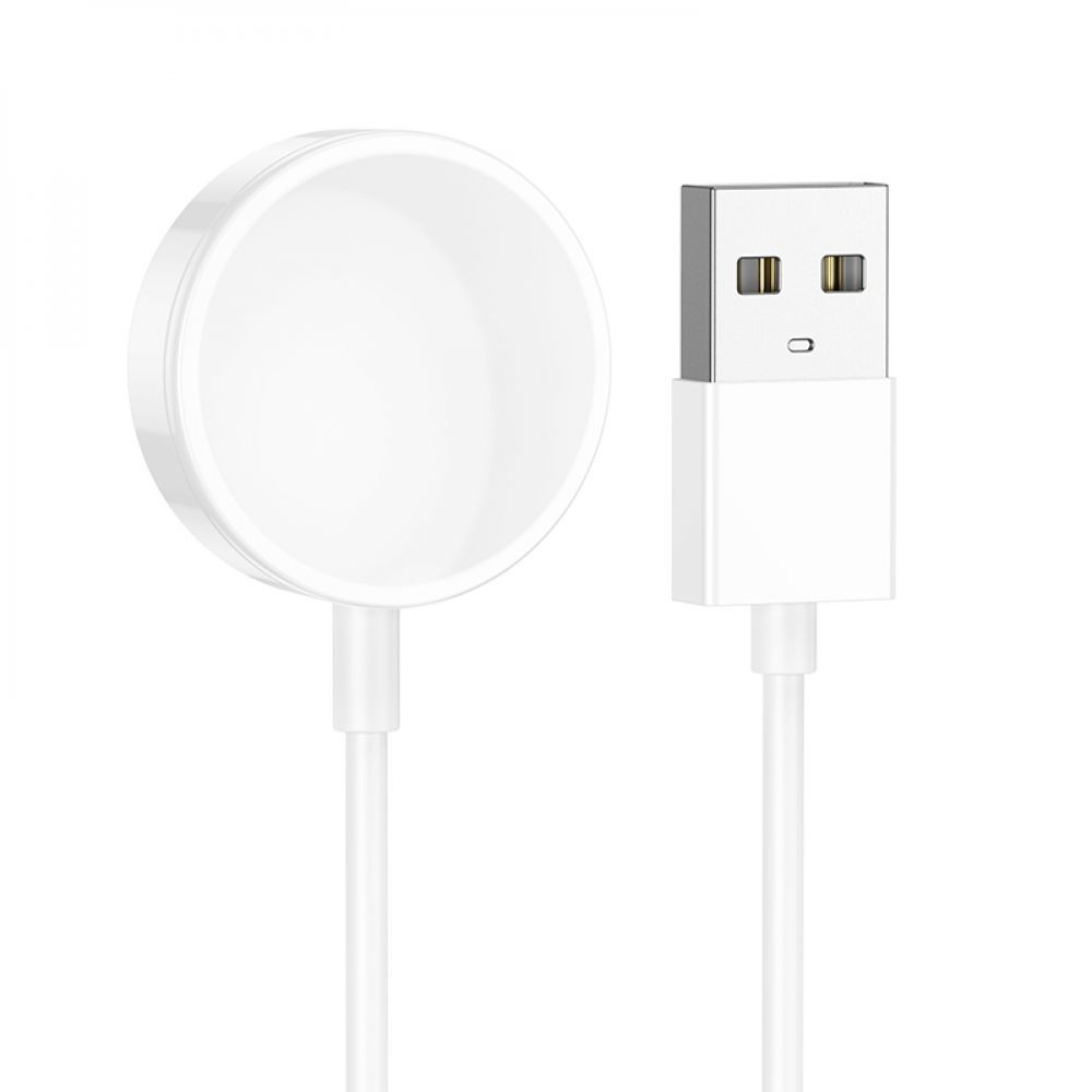 USB Кабель (магнітний) для  HOCO Y12 Ultra Smart Watch Black-1