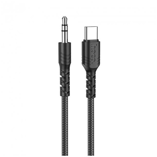Кабель Hoco UPA17 Type-C Digital audio conversion cable Black-1