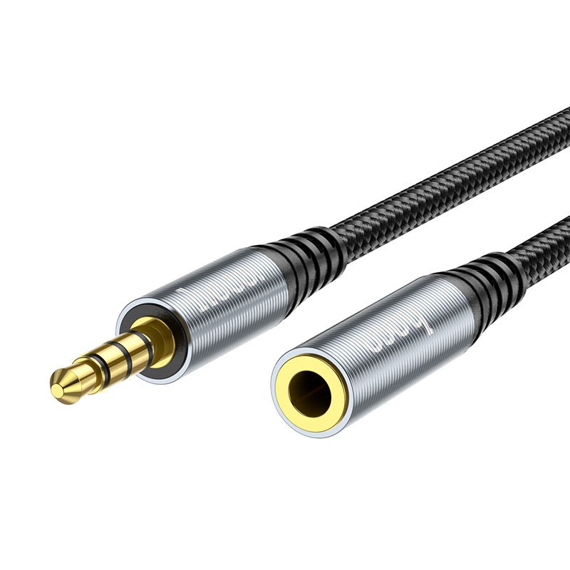 AUX-Кабель  Hoco UPA20 (1m) Metal grey-3