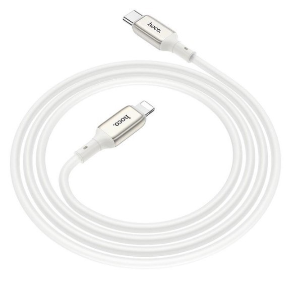 Кабель Type-C to Lightning Hoco X66 Howdy (Білий)-1