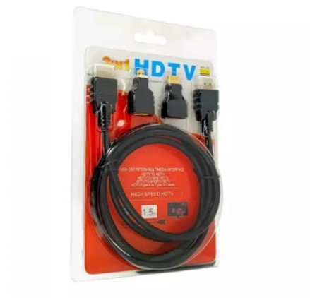 HDMI Кабель (1.5m) 3 in 1-0
