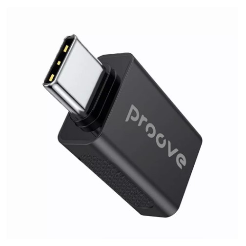 Перехідник OTG Proove Extension USB to Type-C (black)-1