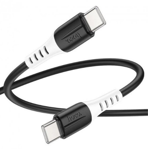 Зарядний шнур Type-C Hoco X82 Silicone (Чорний)-1