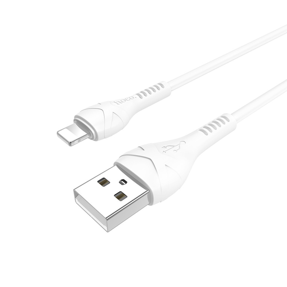 Кабель HOCO X37 Lightning 2.4A (L=0.5M) Білий-1