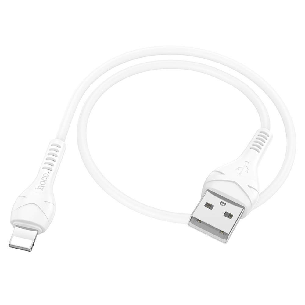 Кабель HOCO X37 Lightning 2.4A (L=0.5M) Білий-2