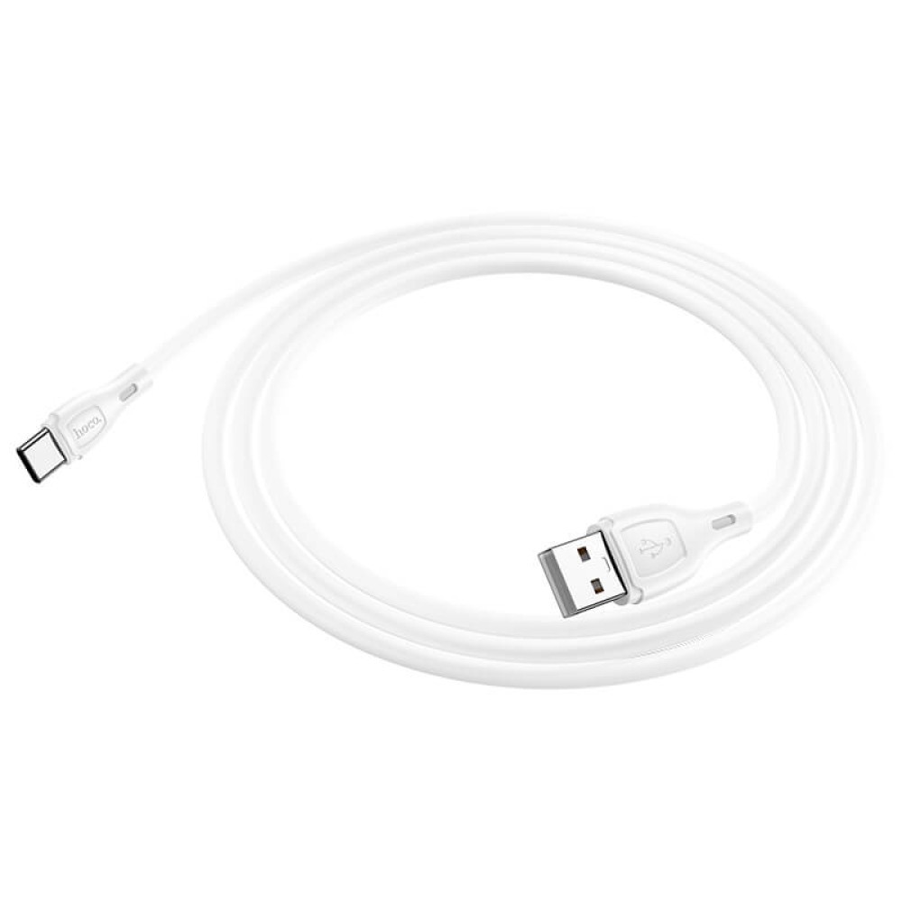 Зарядний шнур TYPE-C Hoco X61 Ultimate silicone (Білий)-1
