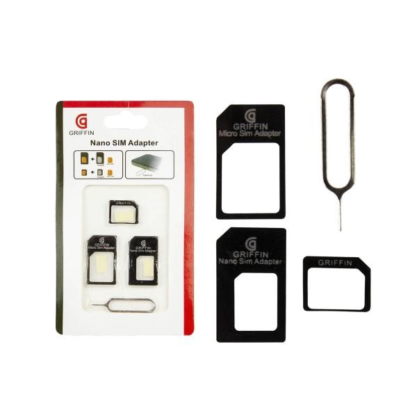 Перехідник Nano Slim adapter GRIFIN (Чорний)-0