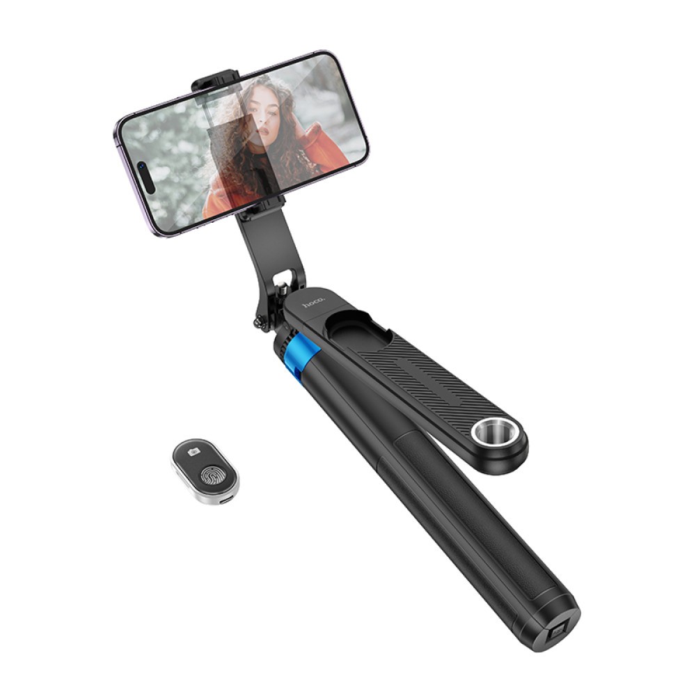 Монопод Hoco K22 (захист проти струсу) 1,75 м (Чорний)-1