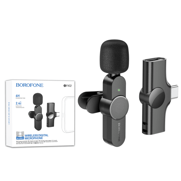 Мікрофон BOROFONE BFK12 wireless digital (Type-C)-0