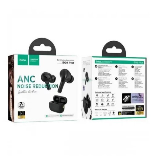 Наушники Hoco EQ9 Plus Black-0