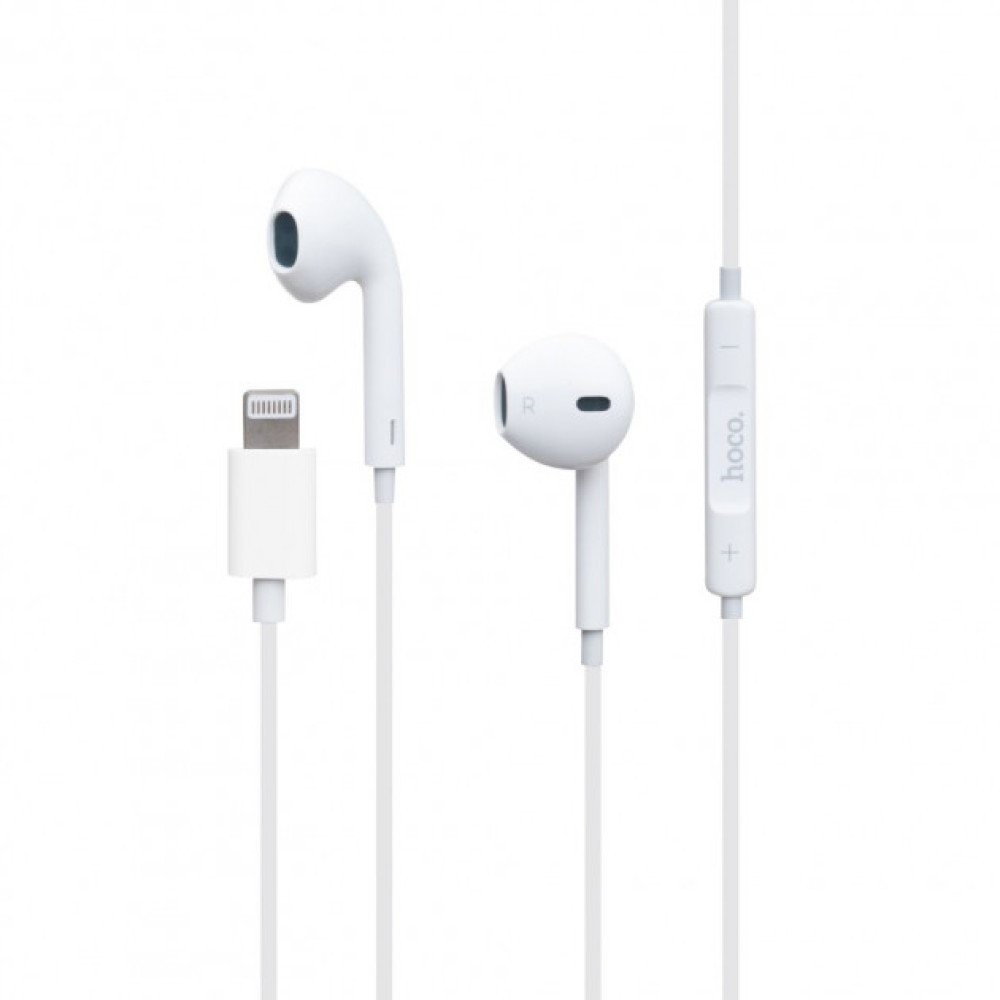 Навушники Hoco L7 Plus Lightning  (Bluetooth підключення) (Білий)-1
