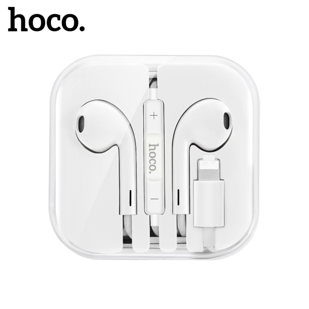 Навушники Hoco L7 Plus Lightning  (Bluetooth підключення) (Білий)-2