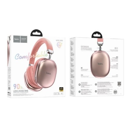 Бездротові навушники Hoco W35 Max Joy Рожеві-0