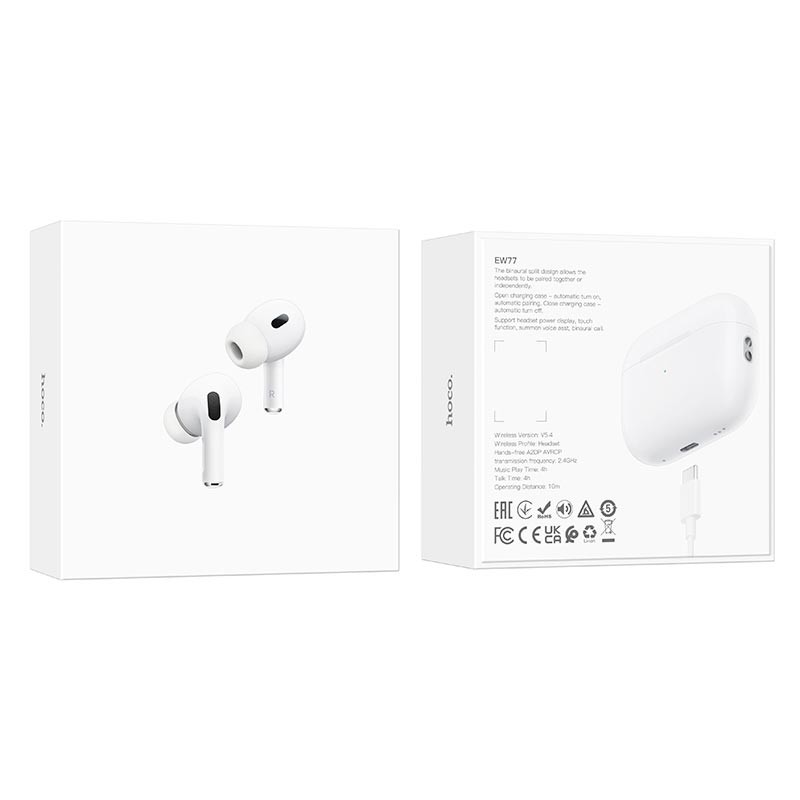 Бездротові навушники Hoco EW77 White-0