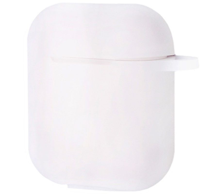 Чохол для AirPods Silicone Case Logo (transparent)-0