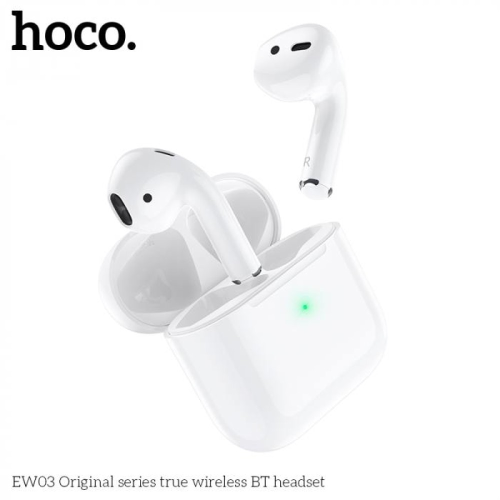 Бездротові навушники Hoco EW03 Plus (Білий)-3
