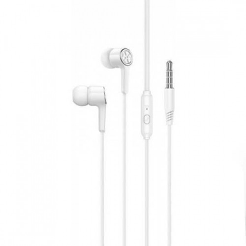 Наушники HOCO M104 Gamble universal earphones with mic White-0