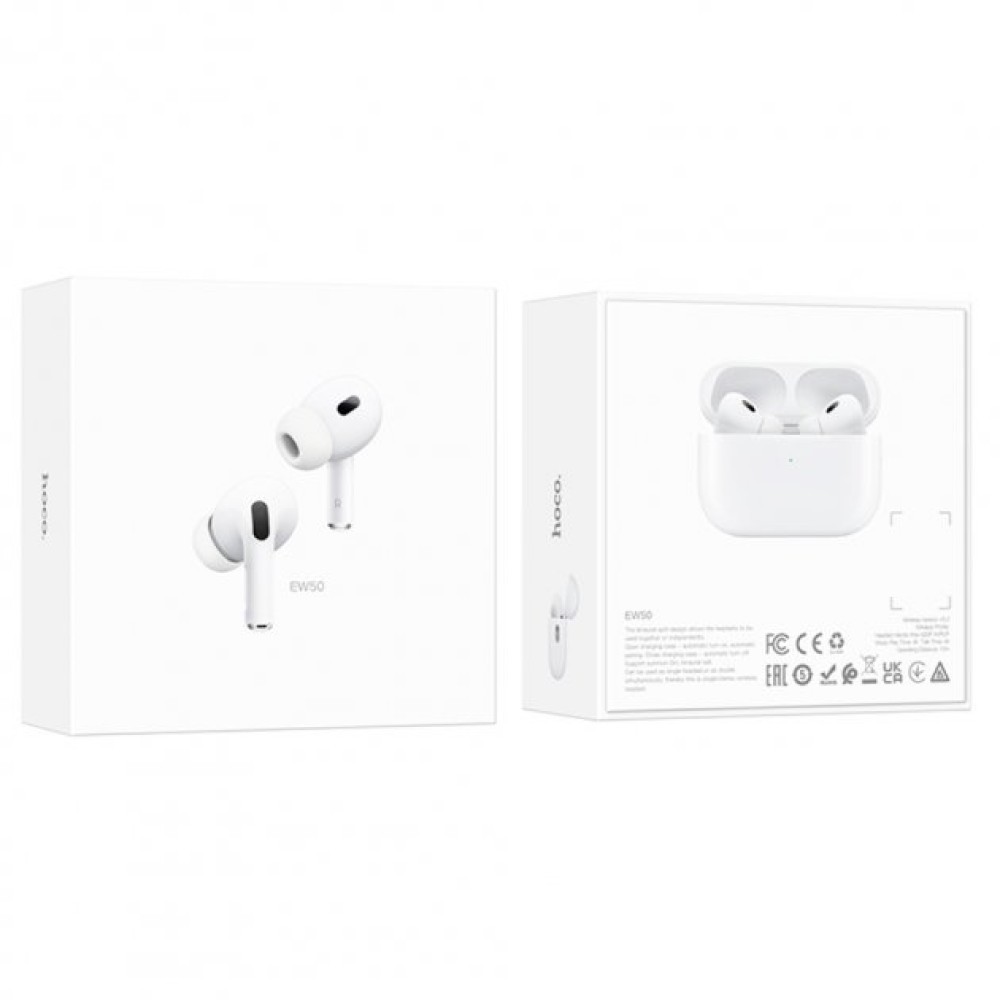 Навушники Hoco EW50 True TWS Bluetooth білі-0