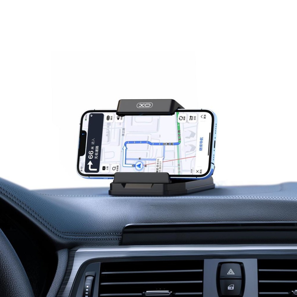Настільна підставка XO C100 Leather Texture Retro Dashboard (Чорно-червона)-4