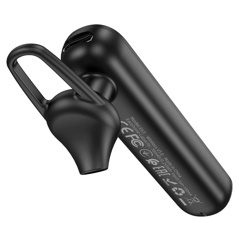 Гарнітура Hoco E63 Diamond Bluetooth (Чорна)-1
