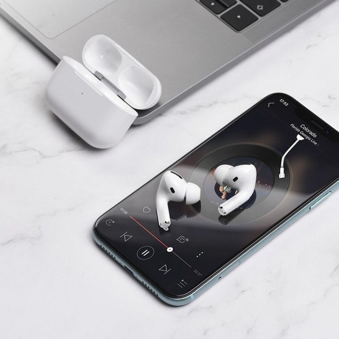 Навушники Hoco EW05 Plus Active noise cancelling  білі-1