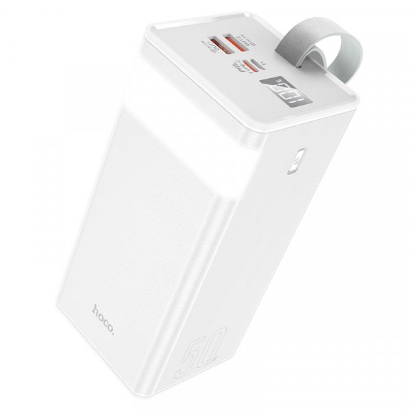 Power Bank Hoco J86A PD20W/QC/LCD/Lamp 50 000 mAh White-1